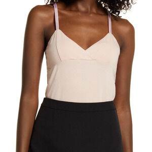 Open Edit V-Neck Cotton Blend Camisole​​​​​